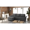 Rohová rozkladacia sedačka LENOX šedá - SAWANA 21
