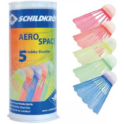 Bedmintonové loptičky SCHILDKROT Aero Space 5ks