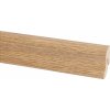 OBI Soklová lišta dyhovaná 67045 40 mm x 20 mm dĺžka 2600 mm dub
