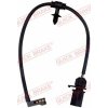 Výstražný kontakt, opotrebenie brzdového obloženia QUICK BRAKE WS 0450 A