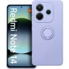 OEM Puzdro SILICONE RING pre XIAOMI Redmi Note 14 5G fialové