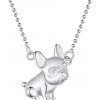 For Silver Náhrdelník Buldoček - Striebro 925