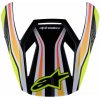 ALPINESTARS šilt pre prilby S-M3 WURX, ALPINESTARS, detská (modrá/červená/bílá)