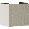 Hansgrohe Xevolos E - Umývadlová skrinka 58x58x48 cm, 2 zásuvky, matná béžová/bronz 54176390