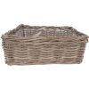 Prosperplast RATO LOW Kvetináč 26,2cm 15,8l ratan mocca DRTS265L