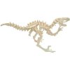 Woodcraft Drevené 3D puzzle Velociraptor