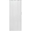 Skladacie dvere 001P biele matné 100 cm