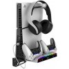 iPega P5S011 Stojan na Stěnu pro PS5/PS5 Slim/PS5 Pro s Dual Charger Dock pro PS5 Ovladač PG-P5S011