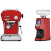Ascaso Dream ONE, Love Red + Eureka Atom 60, ferrari red