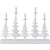EMOS 5 LED svietnik vianočné stromy, 24 cm, 2x AA, vnútorná, teplá biela (DCAW14) - Vianočná dekorácia