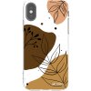 Picasee silikónový prehľadný obal pre Apple iPhone X/XS - Boho style