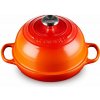 Le Creuset - Liatinový hrniec/pekáč na pečenie chleba 24 cm/1,6 l oranžový