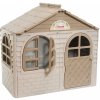Doloni Detský záhradný domček Svetlo hnedý