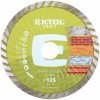 Rezný kotúč diamantový Turbo 125mm EXTOL CRAFT 108852