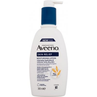 Aveeno Skin Relief Moisturising Lotion - Intenzívne hydratačné telové mlieko 300 ml