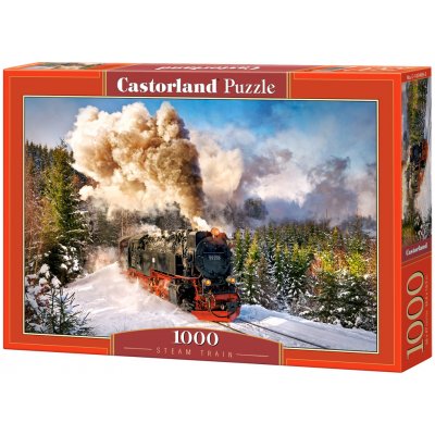 Castorland Parní vlak 1000 dielov