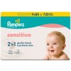 Pampers Sensitive vlhčené obrúsky 9 x 80 ks