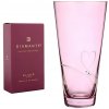 Diamante sklenená váza Romance Pink Conical s kryštálmi Swarovski 25 cm