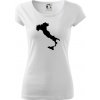Taliansko obrys - Dámske tričko Pure - M ( Biela )