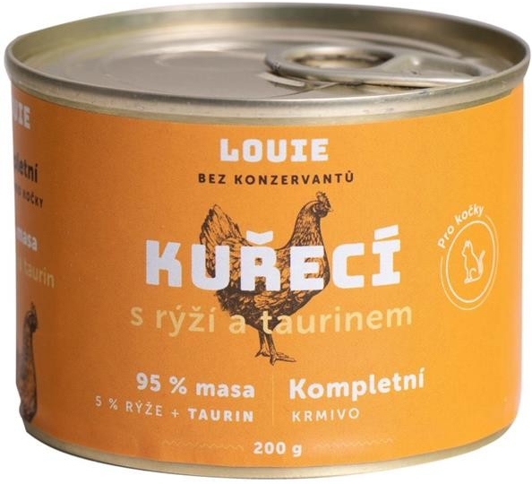 LOUIE kuracie ryža taurín 200 g