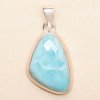 Nefertitis Larimar prívesok striebro Ag 925 LOT418 NF53102 - 2,4 cm, 8,5 g