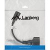 LANBERG CA-C14E-10CC-0018-BK Lanberg extension power cable IEC 320 C14->SCHUKO(F) CA-C14E-10CC-0018-BK