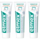 Elmex Sensitive zubná pasta pre citlivé zuby 3 x 75 ml