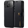 DG.Ming 2v1 odnímateľné flipové puzdro pre iPhone 17 Pro Max - čierne - možnosť vrátiť tovar ZADARMO do 30tich dní