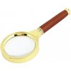 Verk 09033 Čitateľská lupa 60 mm, zväčšenie 3× zlatá