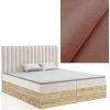 MD Kontinentálna Boxspring posteľ CAMILA 160x200 výber z farieb MANILA_29