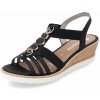 Dámske sandále REMONTE R6264-00 čierna S6 38