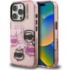 Zadný kryt Karl Lagerfeld IML Multi K&CH Heads pre iPhone 16 Pro Max Ružový