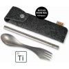 Light My Fire Spork'n Straw Kit Titanium