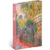 Týždenný magnetický diár Claude Monet 2025, 11 × 16 cm - NOTIQUE