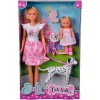 Simba Steffi Love Dolls Steffi a Evi na prechádzke so psom