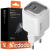 MCDODO RÝCHLA SIEŤOVÁ NABÍJAČKA PRE TELEFÓN NAPÁJACÍ ADAPTÉR 2X USB-C PD GAN 45W