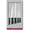 Victorinox Súprava nožov so škrabkou 5 ks – čierna