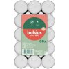 Sviečka Bolsius, čajová, 6 hod., biela, bal. 30 ks