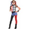Rubies Detský kostým - Harley Quinn DC Comics DELUXE Veľkosť - deti: M: 116 cm