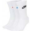 Vysoké funkčné ponožky Nike SPORTSWEAR EVERYDAY ESSENTIAL biele DX5025-911 - XL