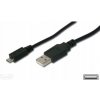 Kábel Goobay USB - microUSB typ B 1 m čierny