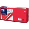Tork Servítky 1/4 sklad 2V 32x32 cm Advanced Lunch červená 200ks