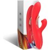 Armony - g-spot and clitoris stimulator vibrator with oscillating tongue red