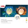 Haba Haba Kreatívna sada Lampáš so sponkou sova a ježko 2012702