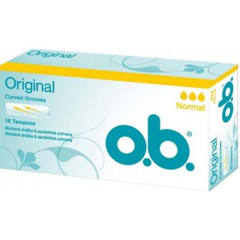 O.B. Original Normal tampóny 16 ks