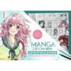 Manga zeichnen Adventskalender - Manga zeichnen lernen in 24 Tagen. Mit Anleitungsbuch, Workbook und Zeichenmaterial
