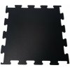 Vzpěračská gumová platforma 1 x 1 m, tloušťka 30 mm, BLACK MAT