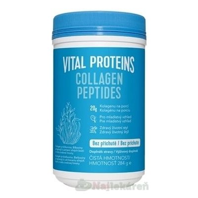 VITAL PROTEINS COLLAGEN PEPTIDES prášok bez príchute 284g