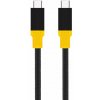 Tactical Taktický kábel Blackbird USB4 1 m čierny/žltý