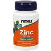 NOW Zinc (zinok glukonát), 50 mg, 100 tabliet Výživový doplnok